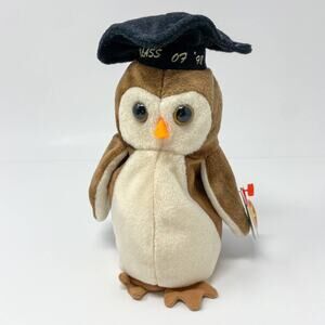 TY Vintage Owl "Wise" Beanie Baby